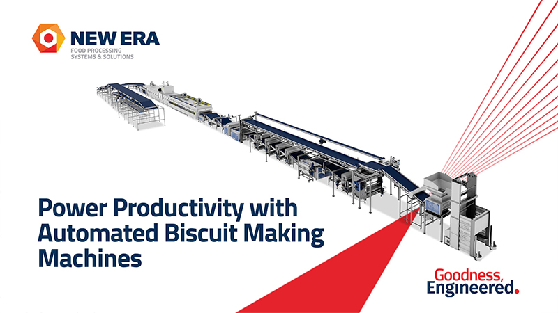 Automated Biscuit Making Machines Improve Productivity